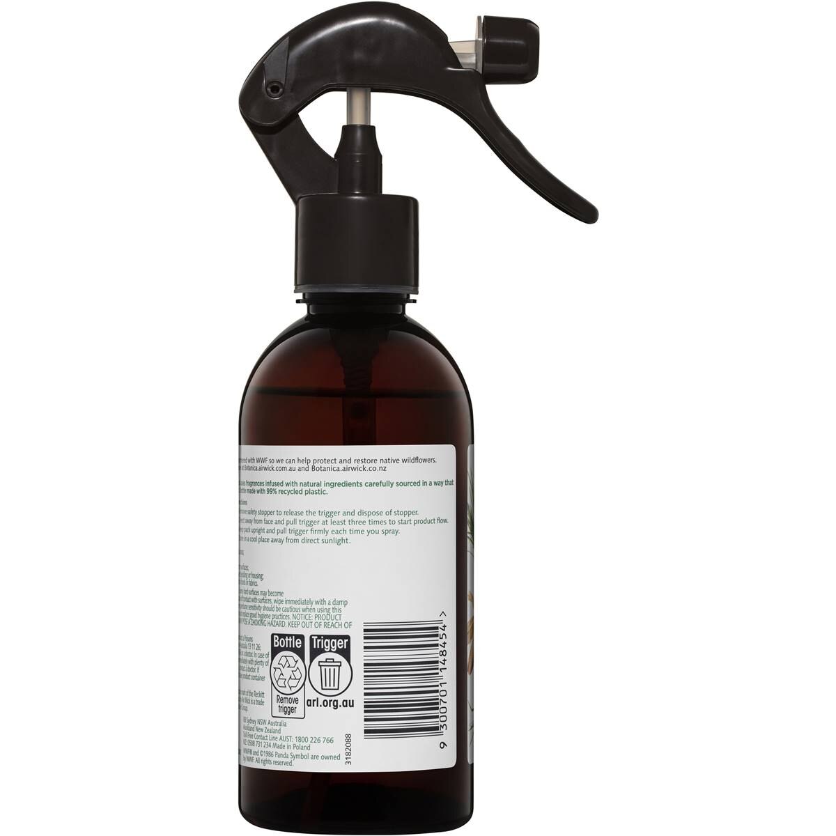 Botanica Caribbean Vetiver & Sandalwood Air Freshener Room Spray 236ml