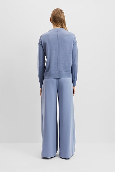Verified Australian Merino Wool Crew Neck Knit