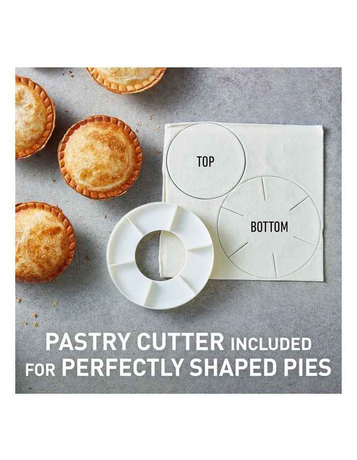 Pie Magic Traditional Pie Maker 4-Up in Grey PM4800