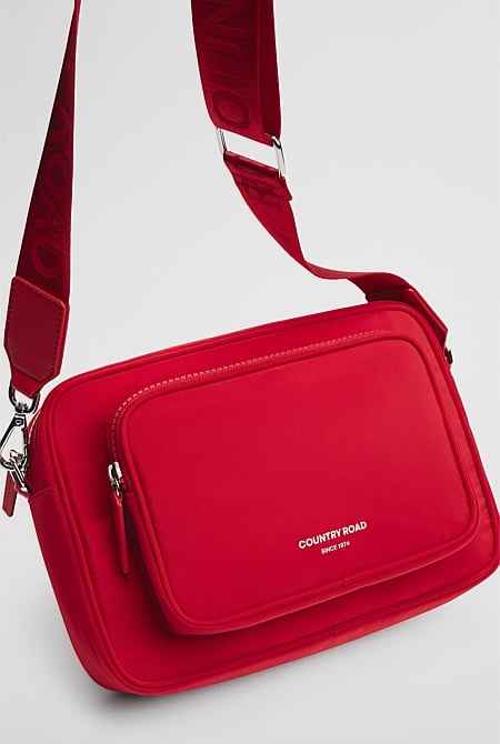 Recycled Polyester Soft Crossbody Bag
