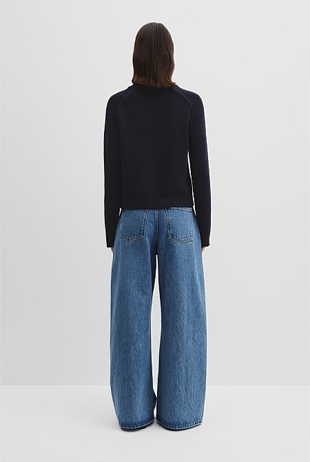 Cotton Wool Crew Knit