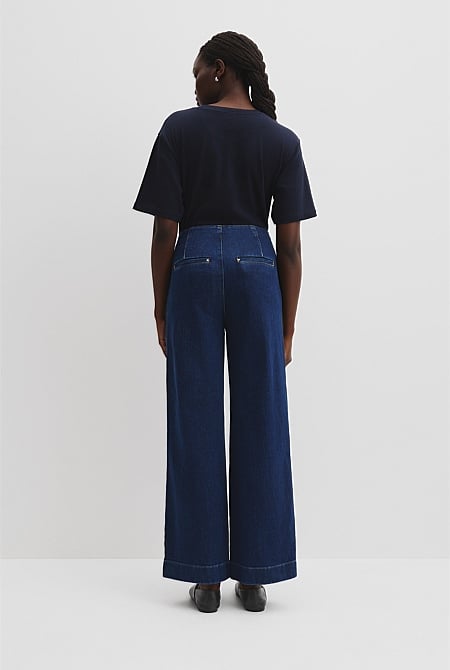 High Rise Long Leg Jean