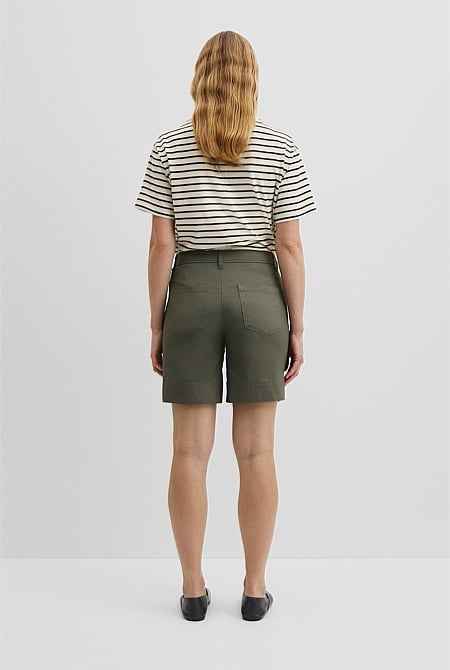 Australian Cotton Twill Walk Short