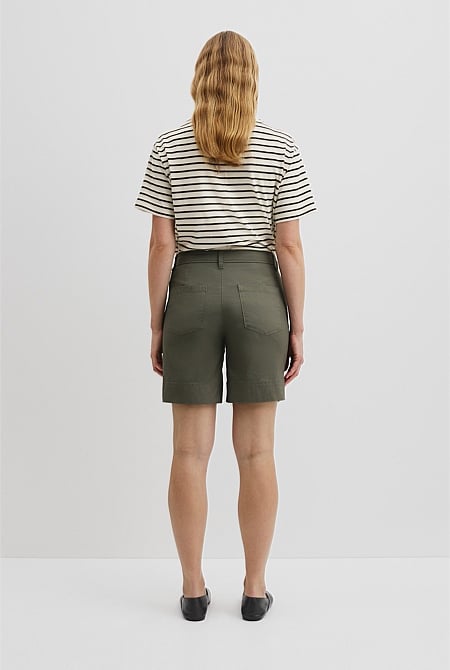 Australian Cotton Twill Walk Short