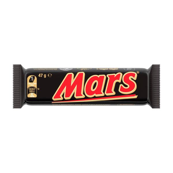 MARS MILK CHOCOLATE BAR CARAMEL NOUGAT 47G