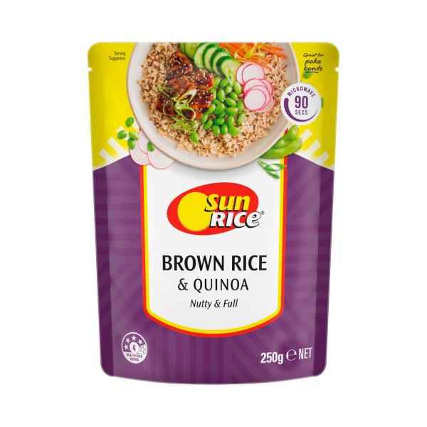 Microwave Brown Rice And Quinoa Pouch