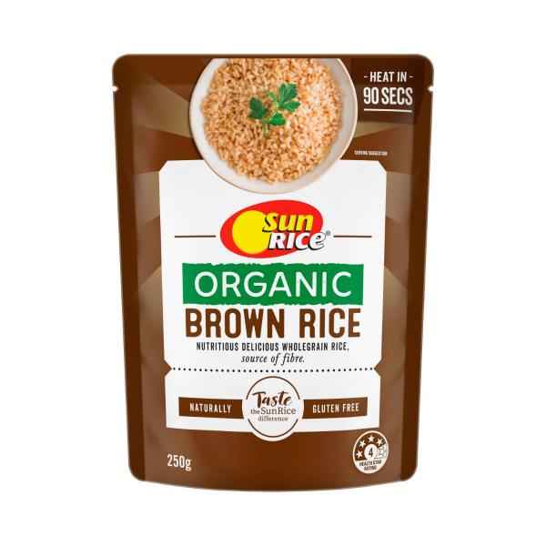 Microwave Organic Brown Rice Pouch