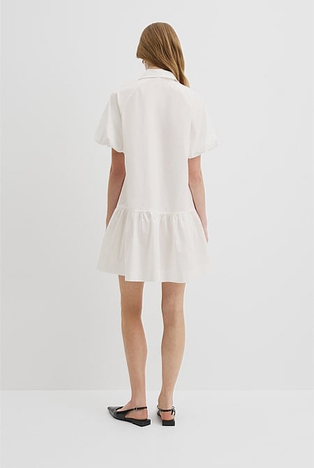 Australian Cotton Poplin Mini Dress