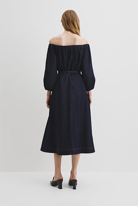 Chambray Denim Skirt