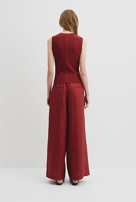 Jacquard Knit Tank
