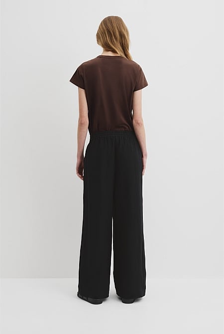 Organically Grown Linen Pull-On Pant