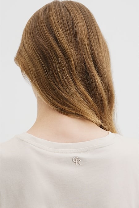 Australian Cotton Relaxed Crew Tank