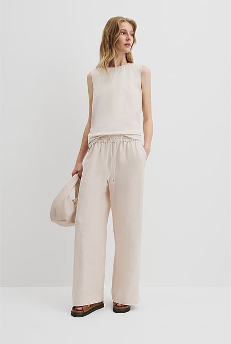 Australian Cotton Relaxed Crew Tank