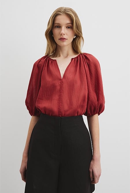 Soft Volume Blouse