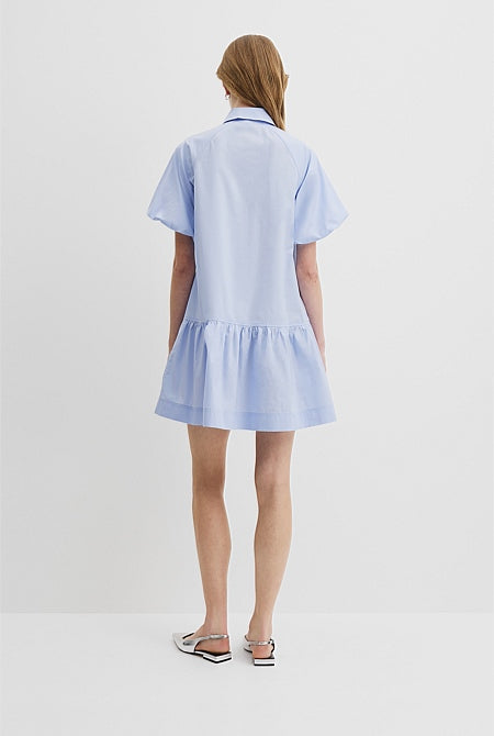 Australian Cotton Poplin Mini Dress