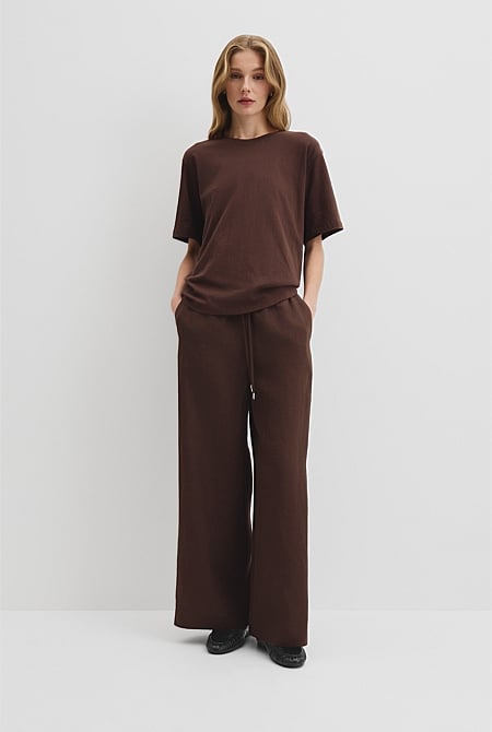 Australian Cotton Short Sleeve Relaxed T-Shirt