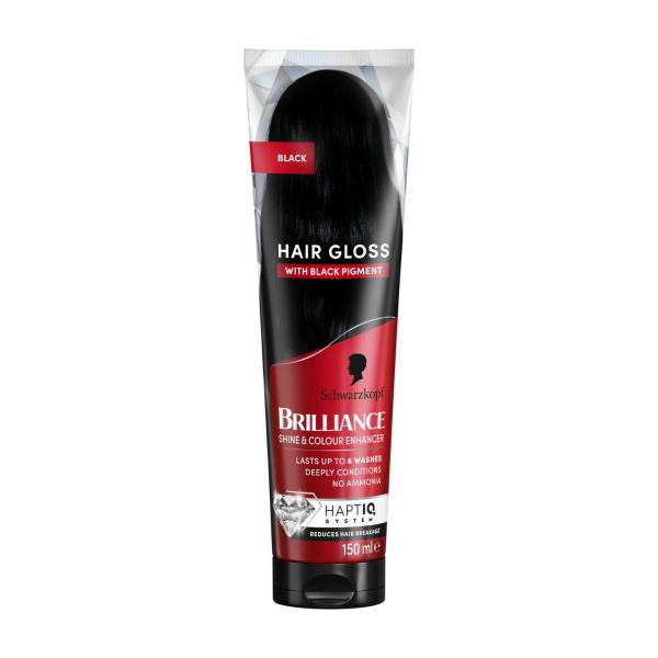 SCHWARZKOPF BRILLIANCE GLOSS BLACK TUBE 150ML