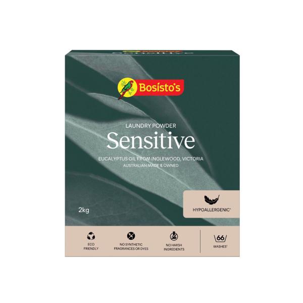 BOSISTO'S SENSITIVE LAUNDRY POWDER 2KG