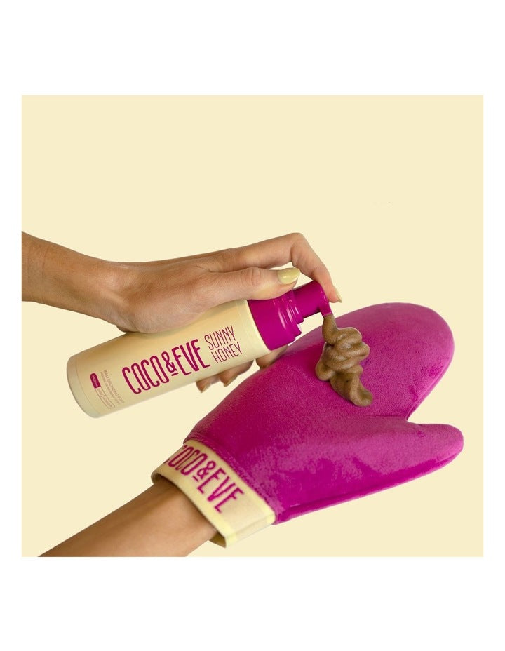 Sunny Honey Soft Velvet Self Tan Mitt