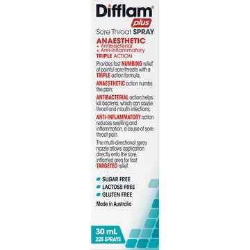 Difflam Plus Anaesthetic Spray 30mL