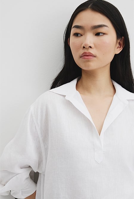 Organically Grown Linen Popover