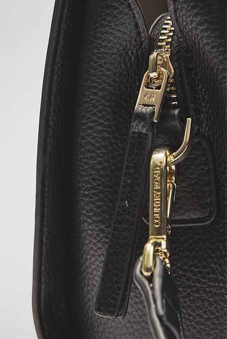 Mini Middle Zip Crossbody Bag