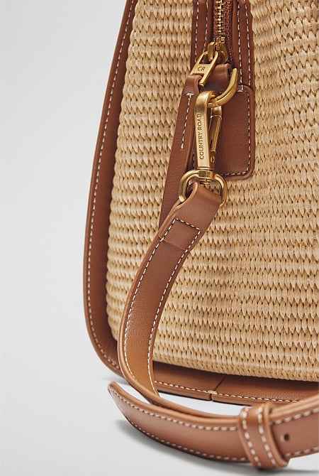 Middle Zip Crossbody Bag