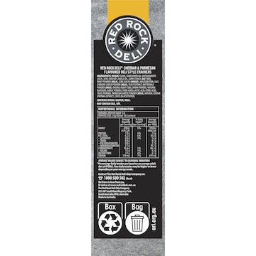Red Rock Deli Style Crackers Cheddar & Parmesan 135g