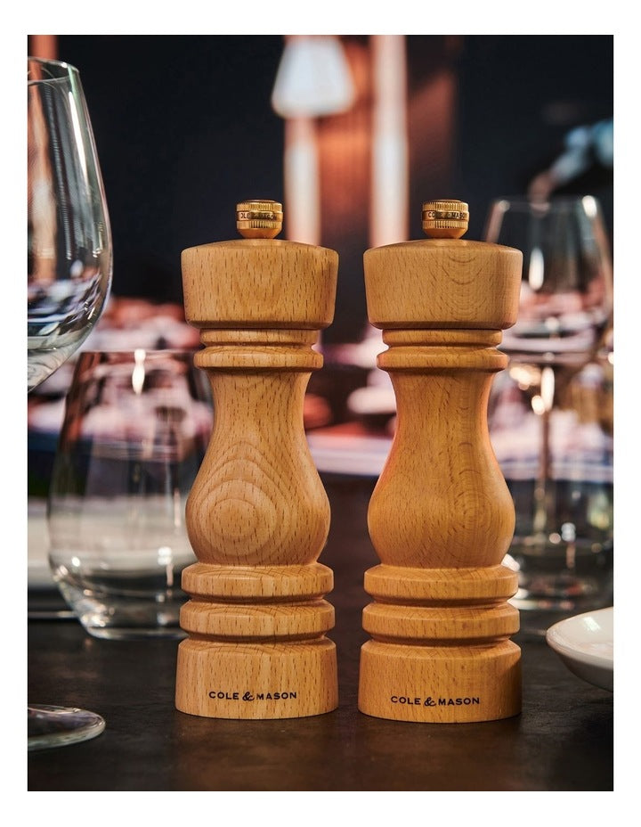 London Mills 180mm in Nat Beech