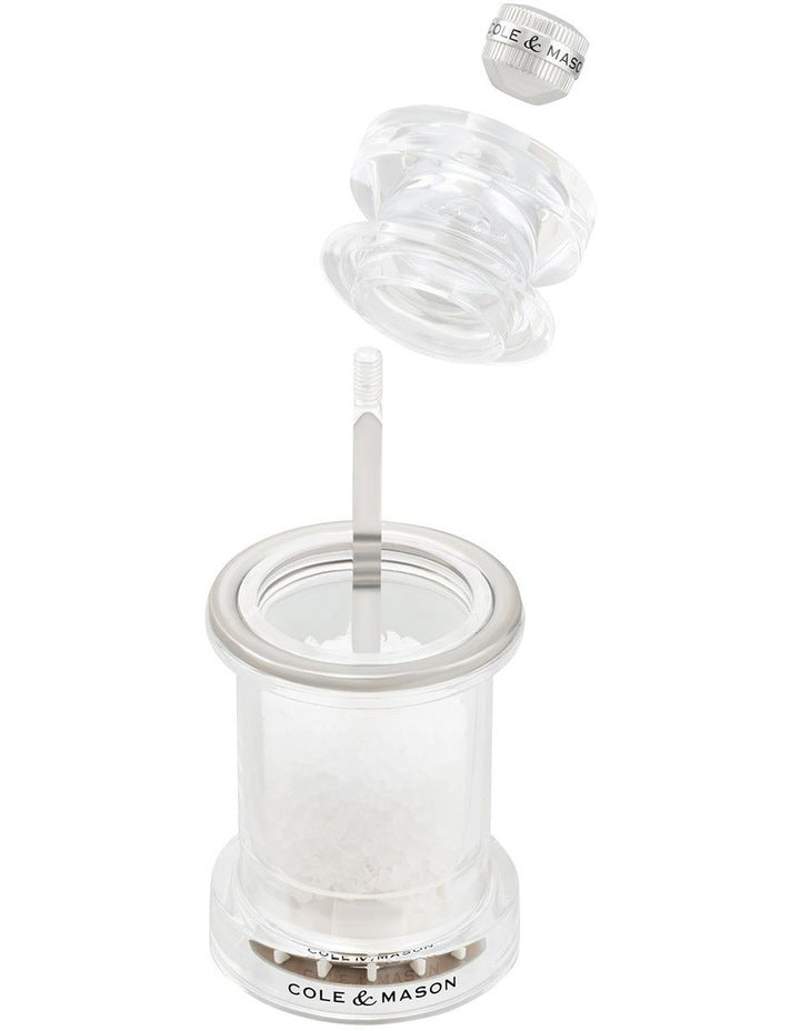 675 Acrylic Salt Mill 118mm in Clear