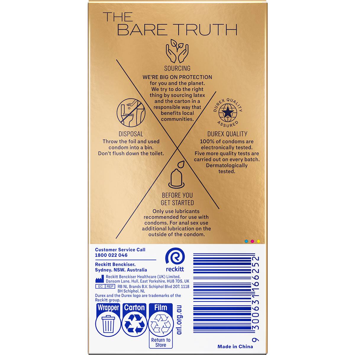 Durex Invisible Ultra Thin Regular Fit Condoms 10 pack