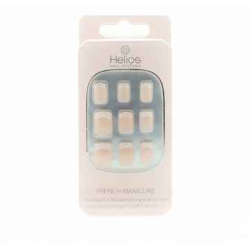 Helios Artificial French Manicure Pink Nail Medium 24 pack