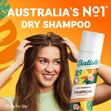 Batiste Tropical Dry Shampoo 350mL