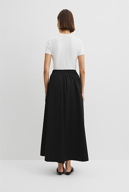 Dirndl Maxi Skirt