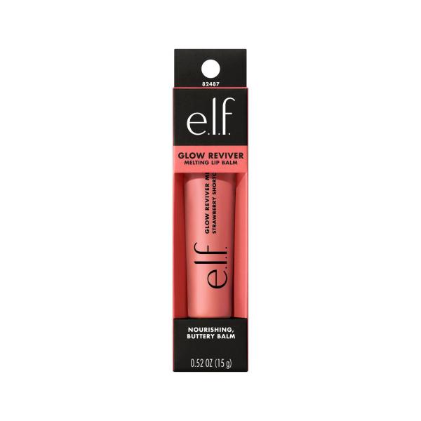 E.L.F. GLOW REVIVER MELTING LIP BALM STRAWBERRY SHORTCAKE 15G