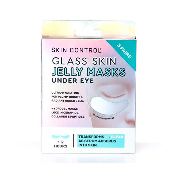 SKIN CONTROL GLASS SKIN UNDER EYE JELLY MASKS 3PK