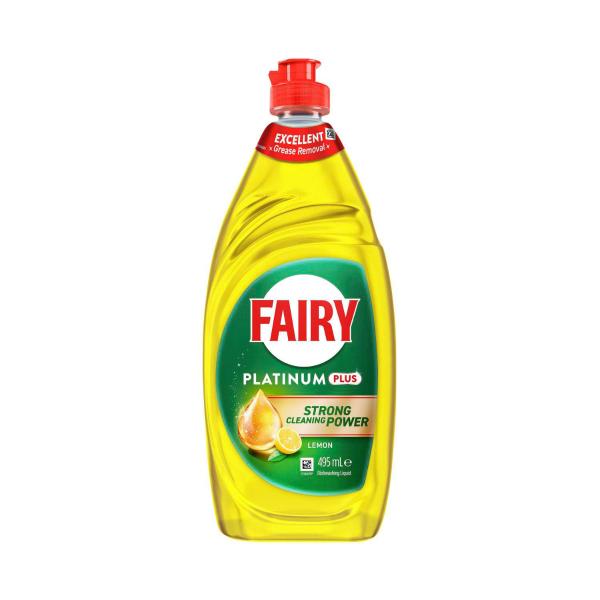 FAIRY COMPLETE CLEAN DISHWASHING LIQUID LEMON 495ML