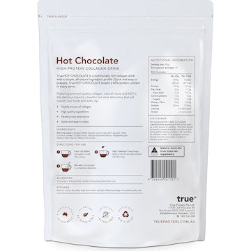 TRUE Hot Chocolate Protein Collagen Drink 200g