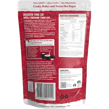 Lakanto Monkfruit Classic Sweetener Replaces White Sugar 500g