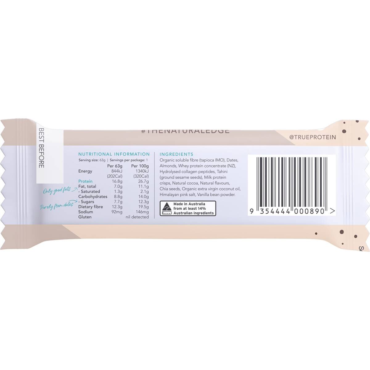 True Protein Bar Cookies & Cream 63g