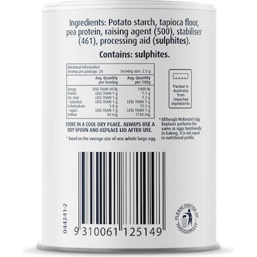 McKenzie's Vegan Egg Replacer 70g