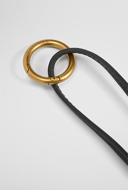 Tassel Leather Charm