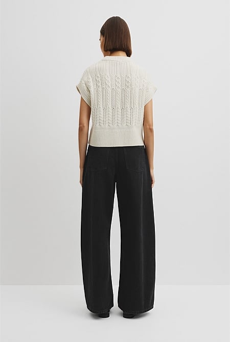 Cable Knit Tank