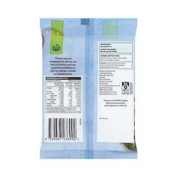 Woolworths Macadamias Pieces 120g