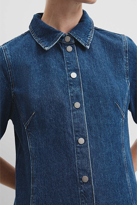 Denim Mini Dress
