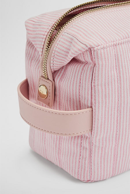 Fold Down Cosmetic Case Bag