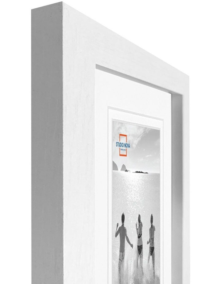 Premium 9 Piece Square Gallery Photo Wall Frame Set in White