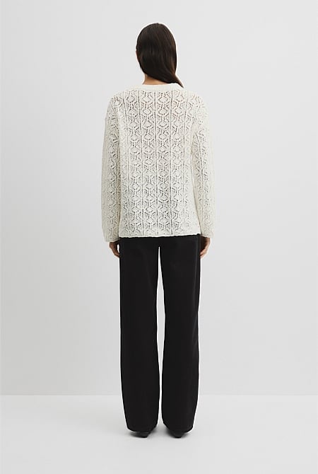 Boucle Lace Knit