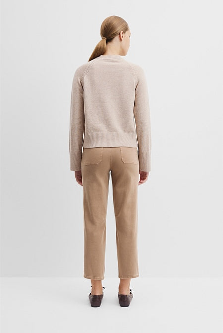 Button Neck Knit