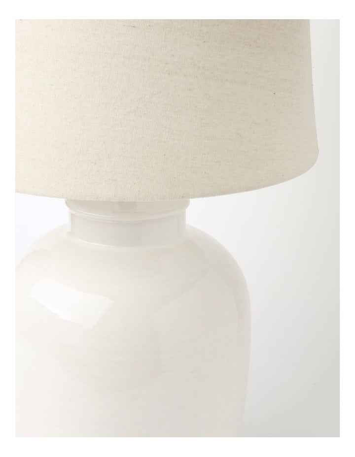 Sorento Ceramic Table Lamp in White